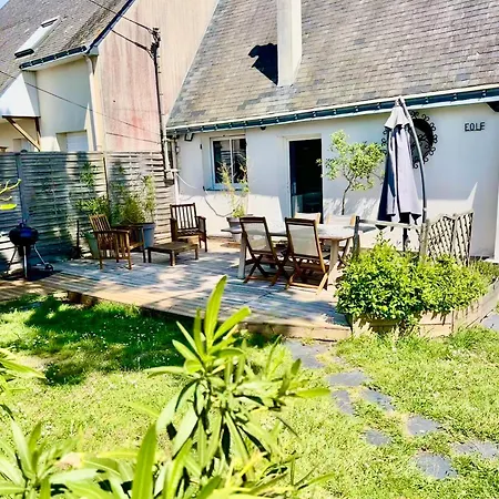 Avec Jardin à 250 M De L'océan Wifi Hébergement de vacances Le Pouliguen
