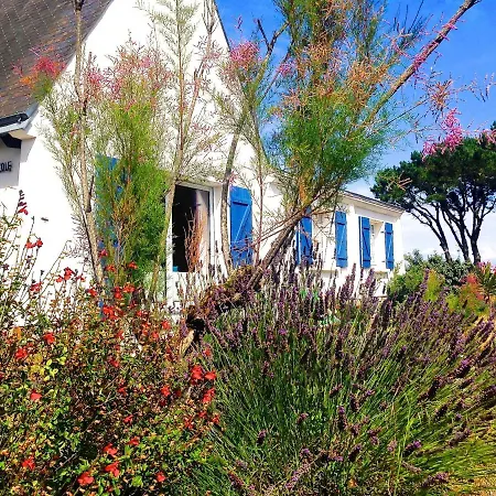 Avec Jardin à 250 M De L'océan Wifi Le Pouliguen